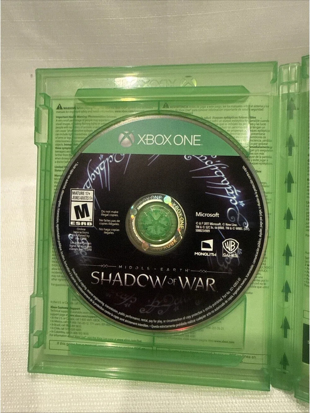 Middle-Earth: Shadow of War - Microsoft Xbox One. 2-20